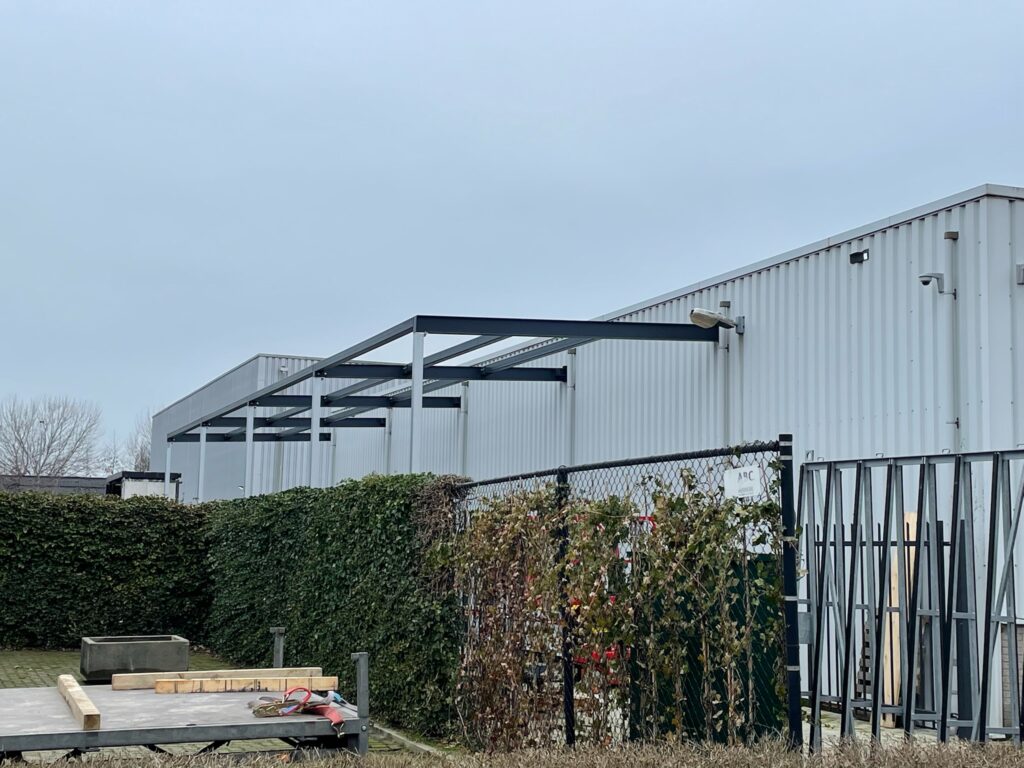 Uitbreiding pand